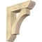 Ekena Millwork Westlake Slat Rough Sawn Bracket w/ Offset Brace, Douglas Fir, 8"W x 30"D x 34"H BKT0806X30X34WTL06RDF - alternate 1